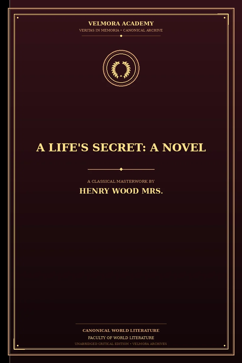 Cover of A Life's Secret: A Novel