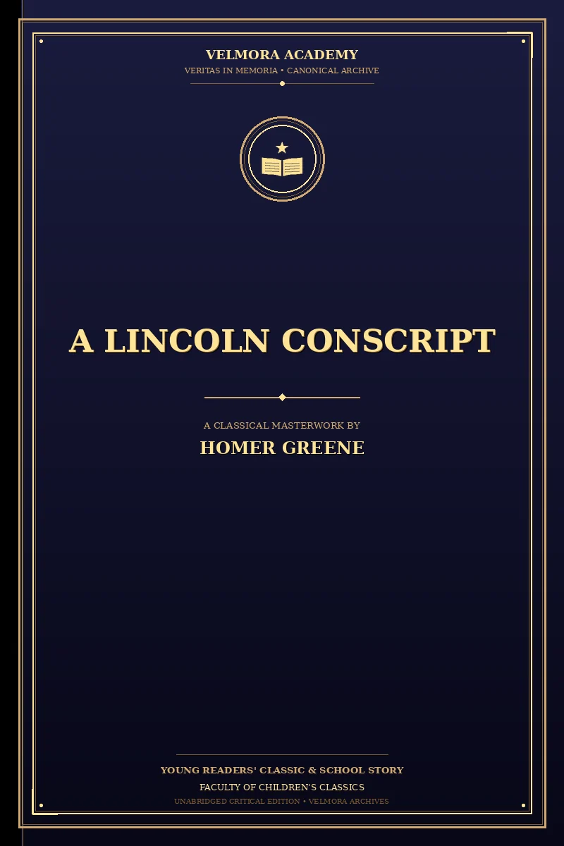 Cover of A Lincoln Conscript