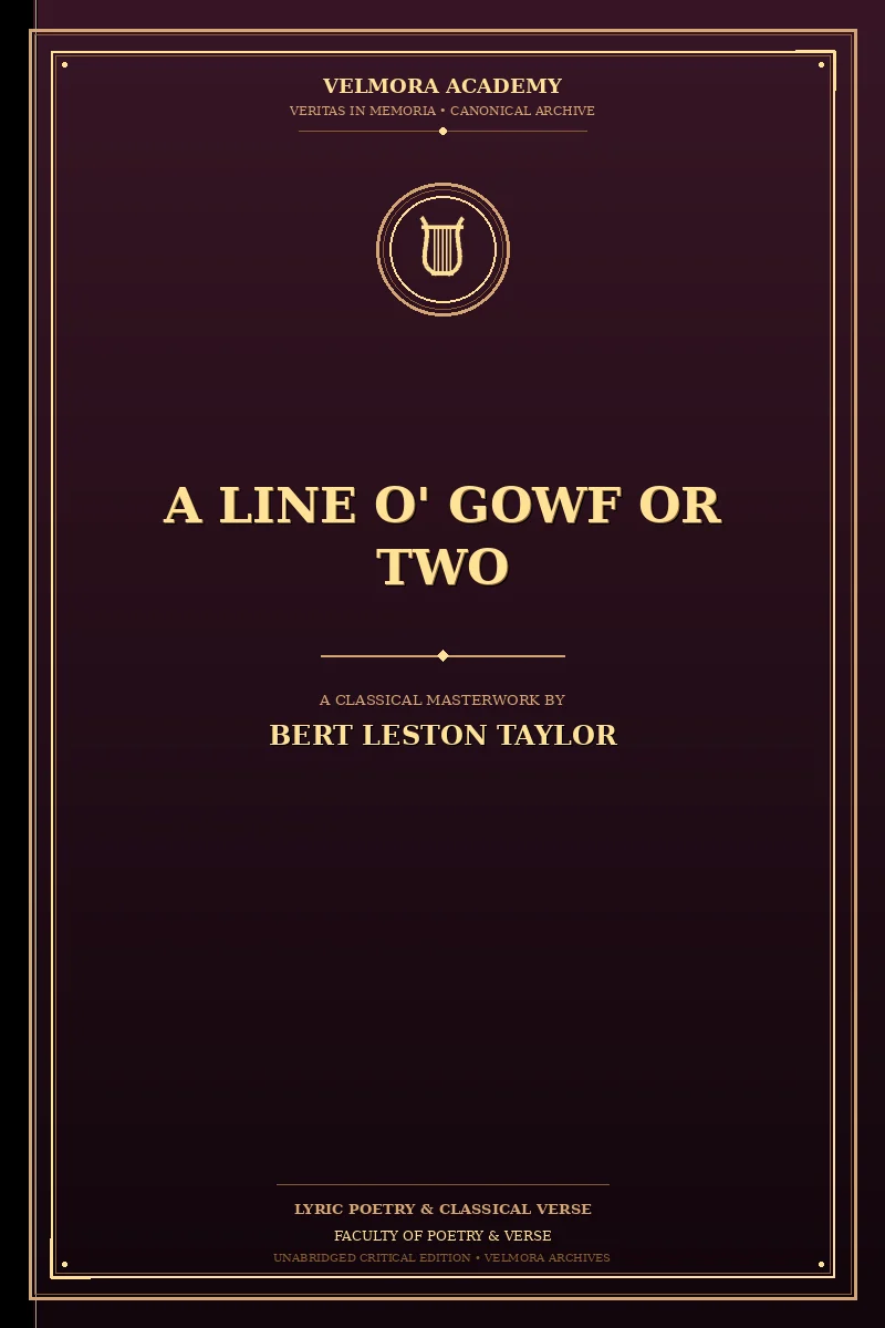 A line o' gowf or two