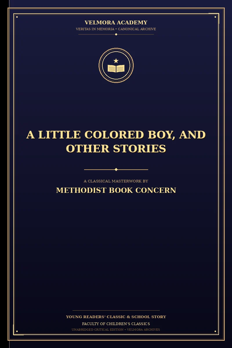 Cover of A Little Colored Boy, and Other Stories