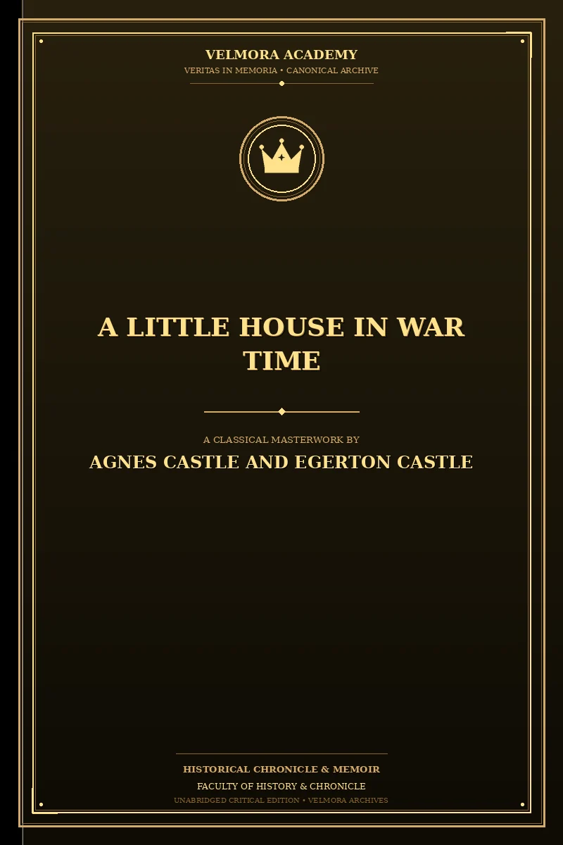 Cover of A Little House in War Time