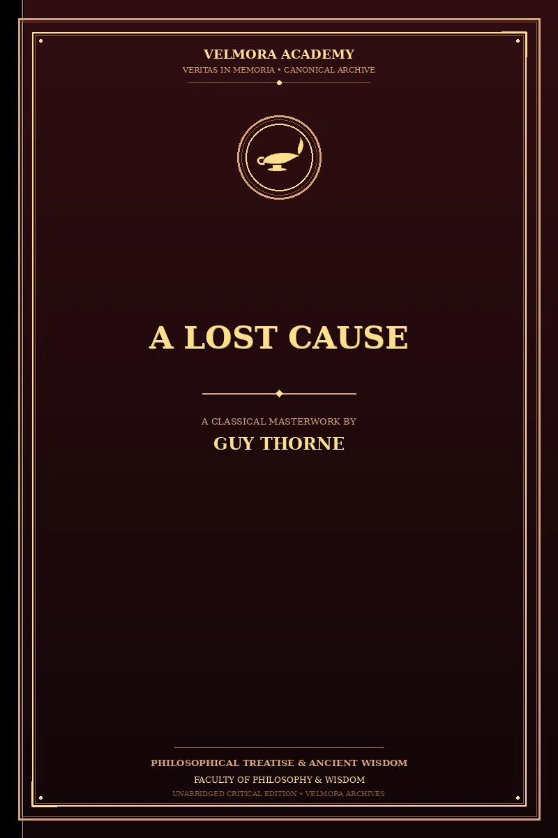 A Lost Cause
