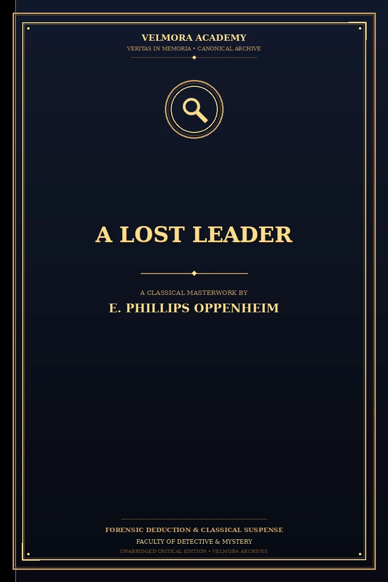 Cover of A Lost Leader