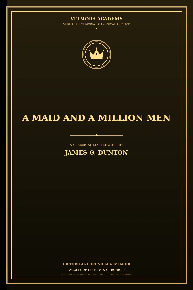 Cover of A Maid and a Million Men