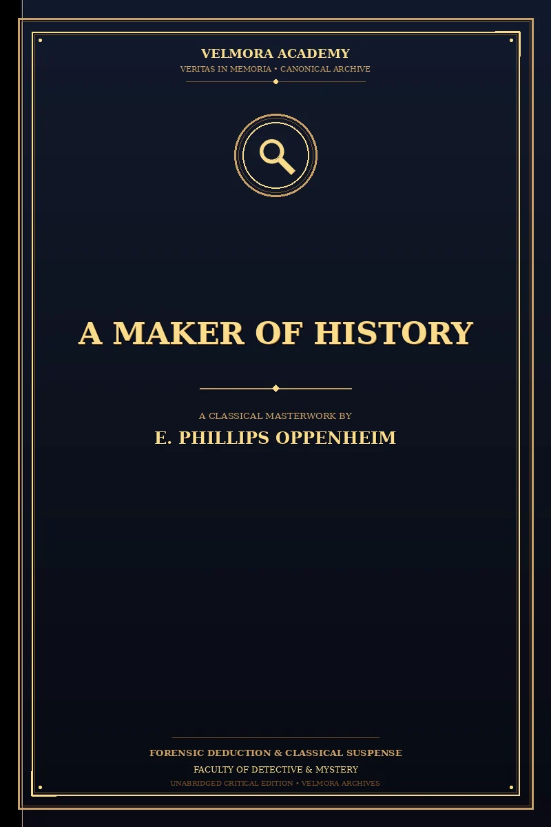 Cover of A Maker of History