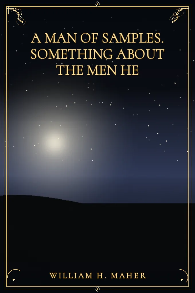 Cover of A Man of Samples. Something about the men he
