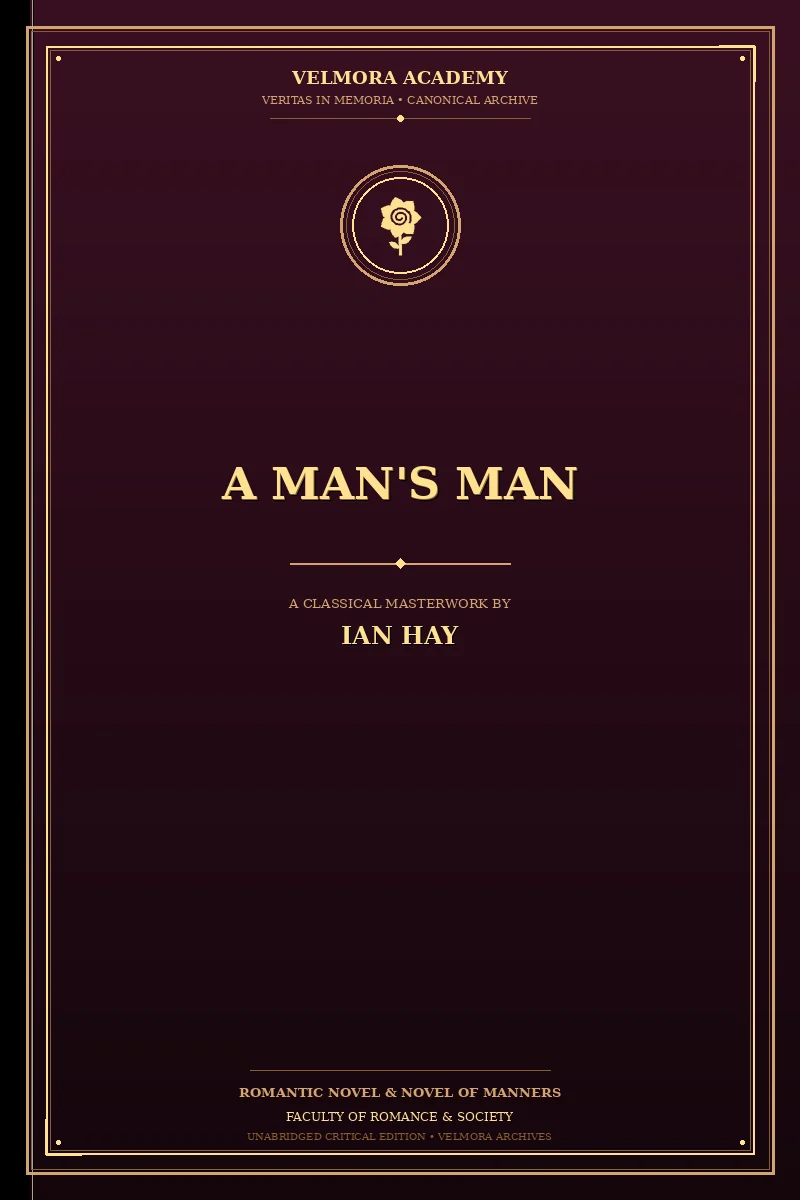 Cover of A Man's Man