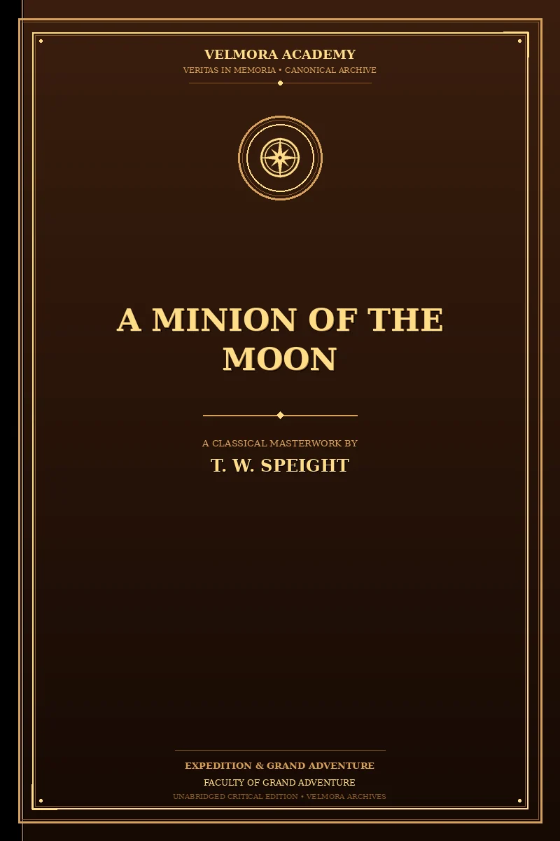 Cover of A Minion of the Moon