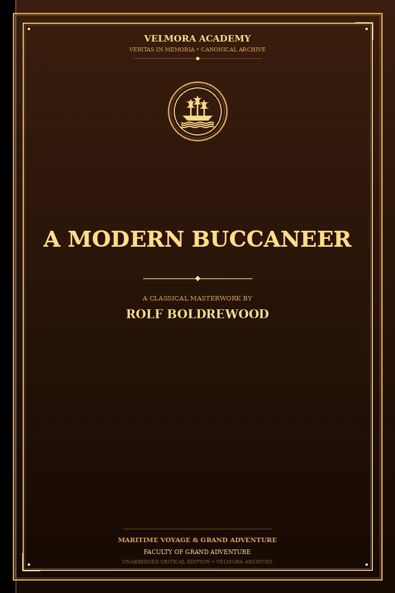 A Modern Buccaneer