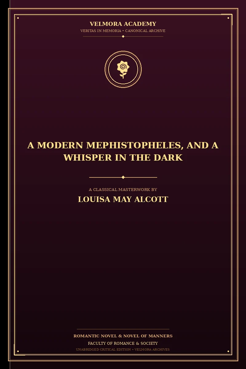 A Modern Mephistopheles, and A Whisper in the Dark