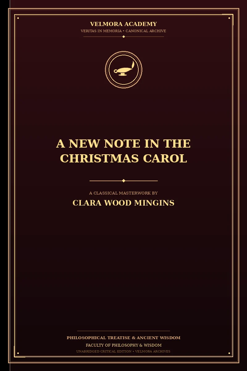 A new note in the Christmas Carol