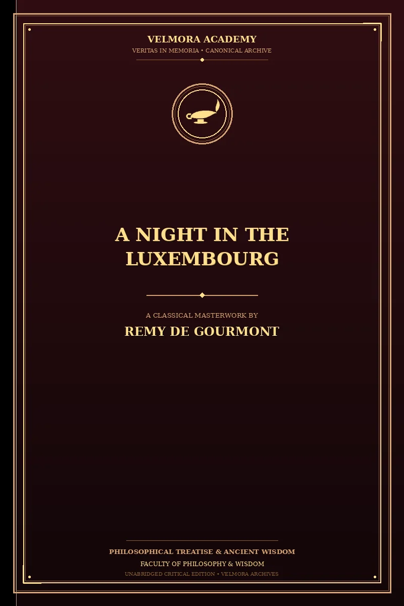Cover of A Night in the Luxembourg