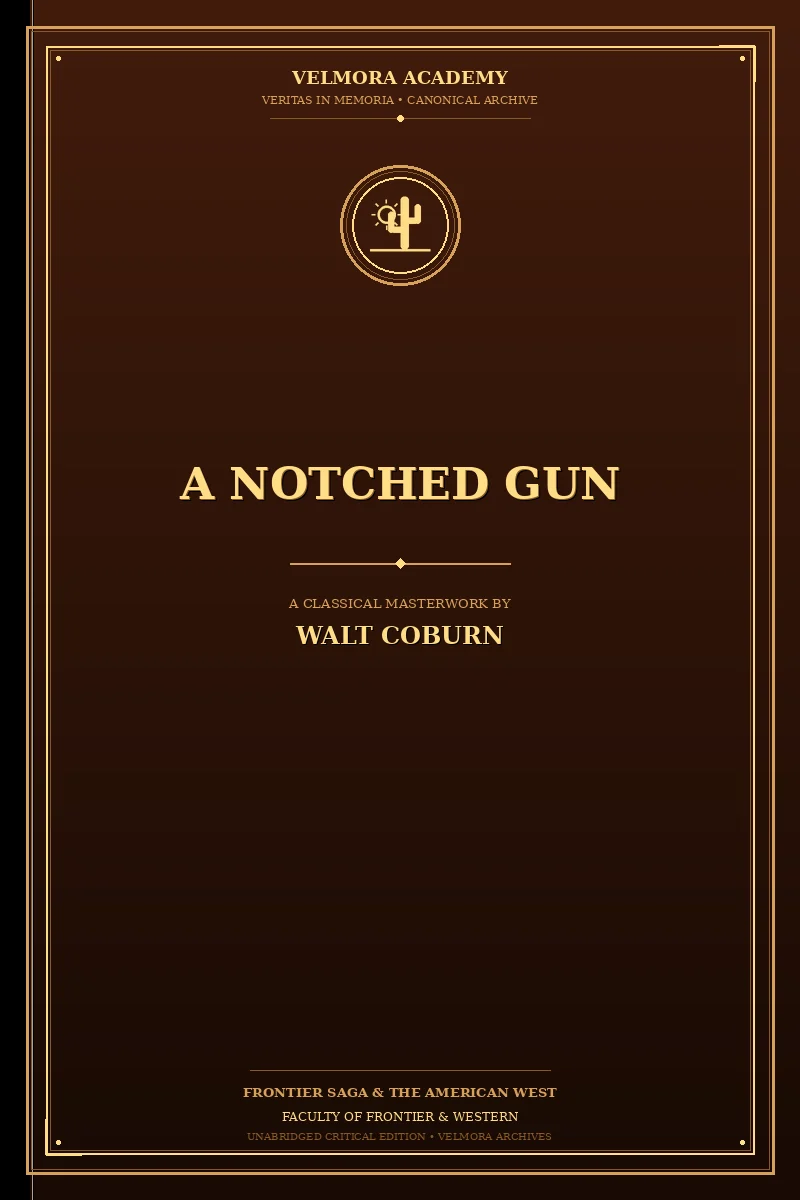Cover of A notched gun