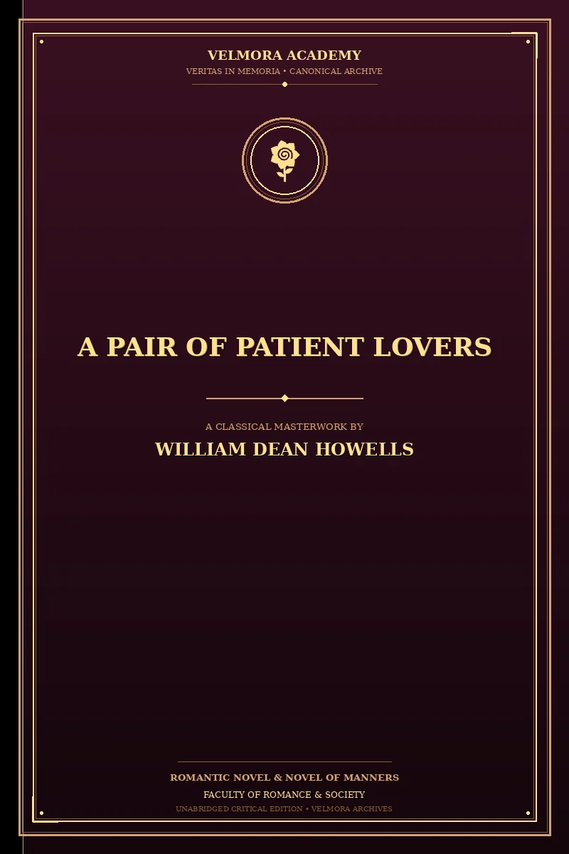 Cover of A Pair of Patient Lovers