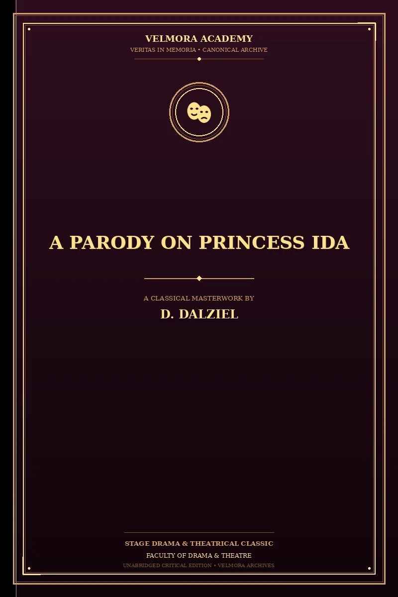 Cover of A Parody on Princess Ida