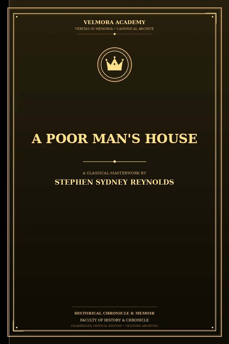 Cover of A Poor Man's House