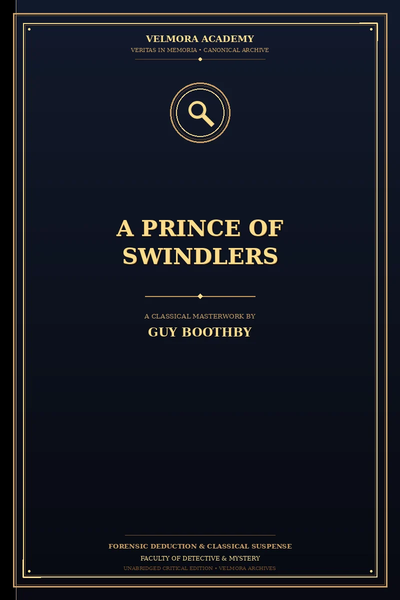 A Prince of Swindlers