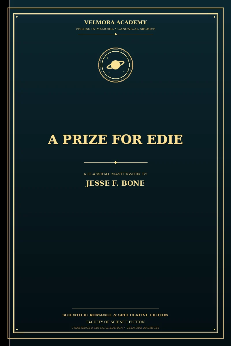 Cover of A Prize for Edie