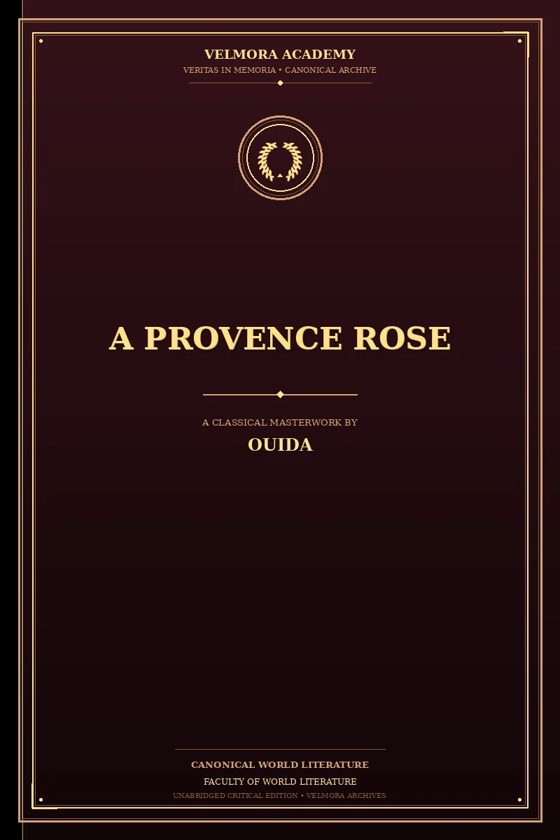Cover of A Provence rose