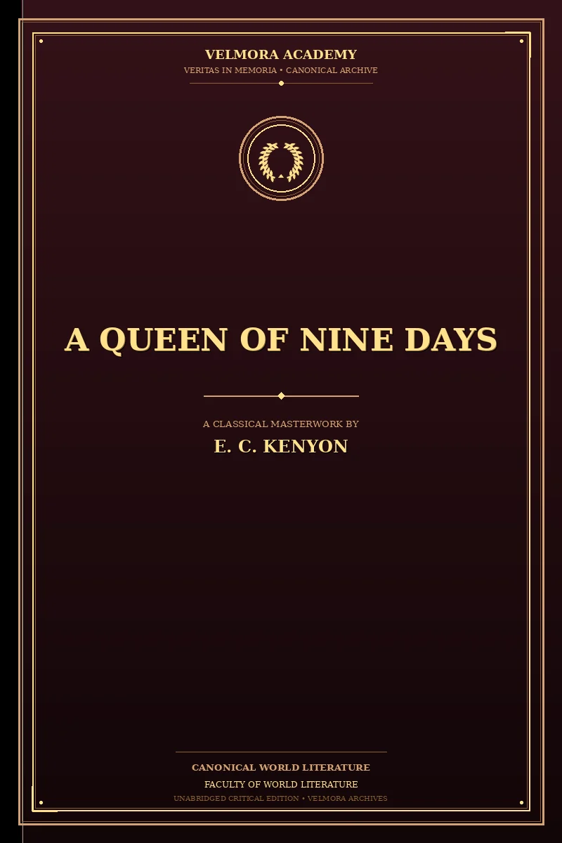 Cover of A Queen of Nine Days