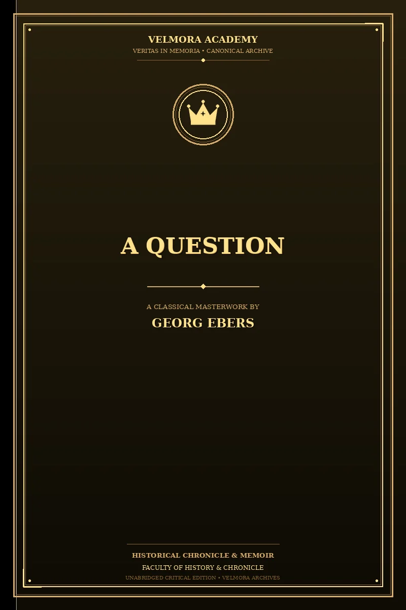 Cover of A Question