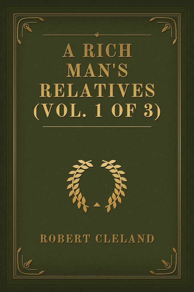 Cover of A Rich Man's Relatives (Vol. 1 of 3)