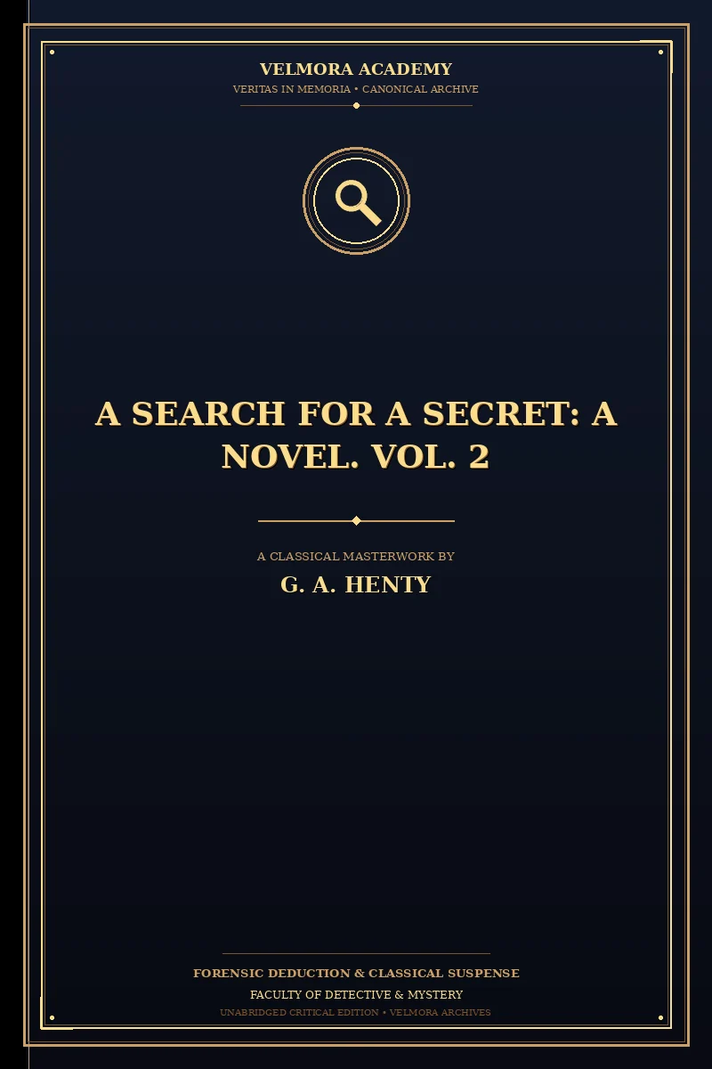 Cover of A Search For A Secret: A Novel. Vol. 2