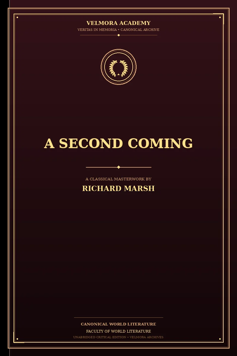 Cover of A Second Coming