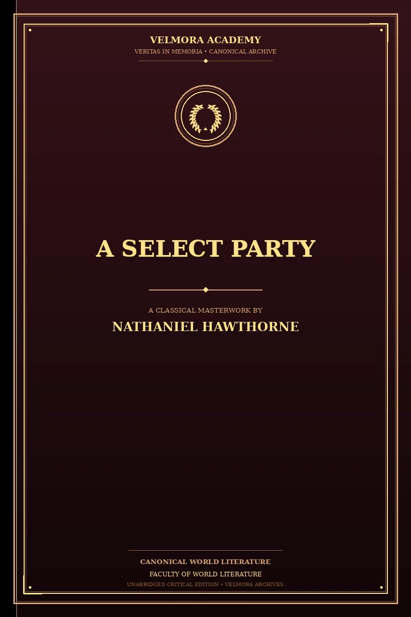Cover of A Select Party