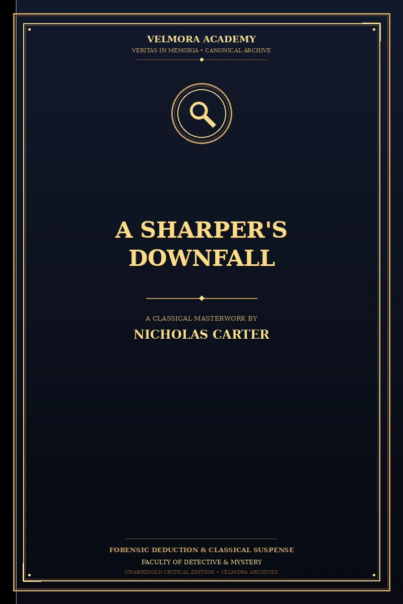 Cover of A Sharper's Downfall