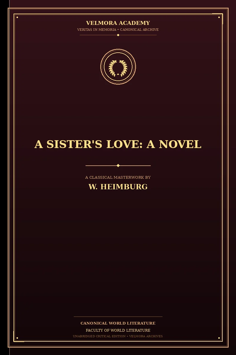 A Sister's Love: A Novel
