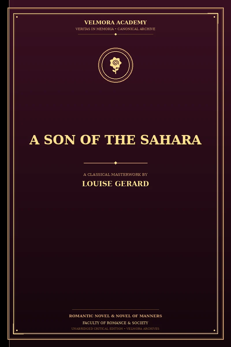 A Son of the Sahara