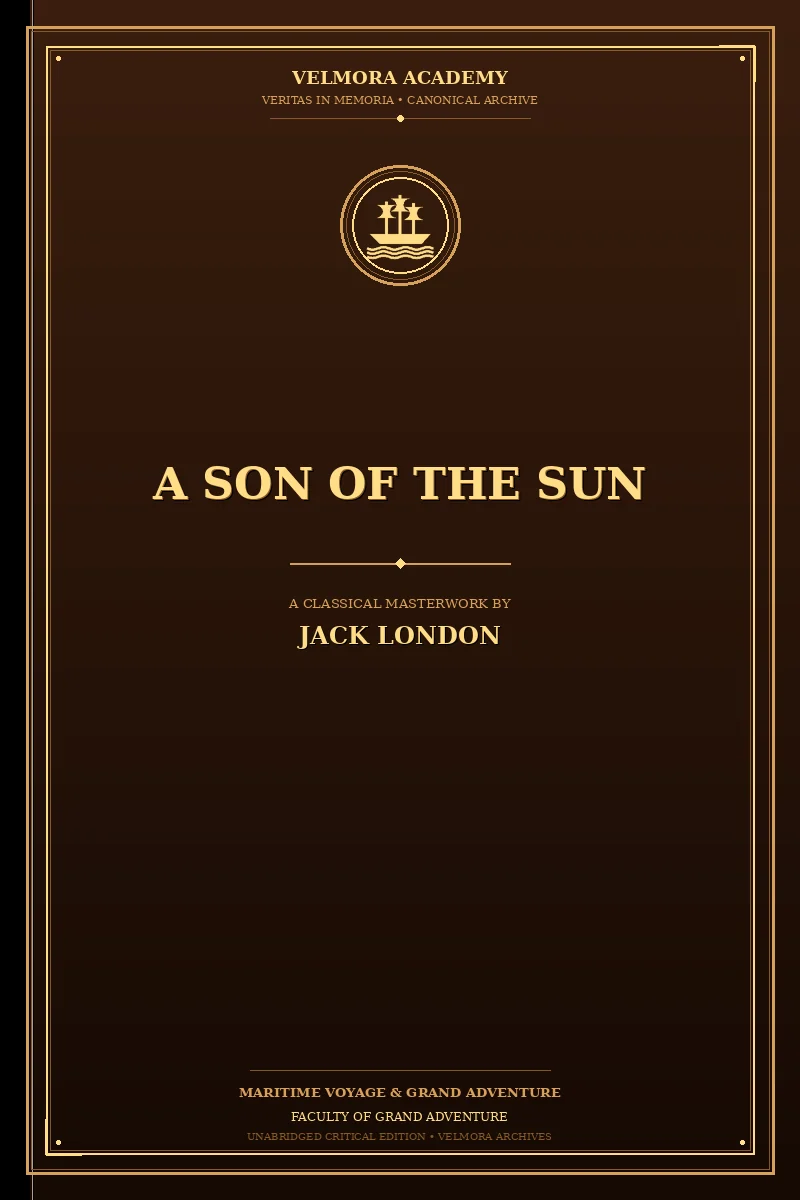 Cover of A Son of the Sun
