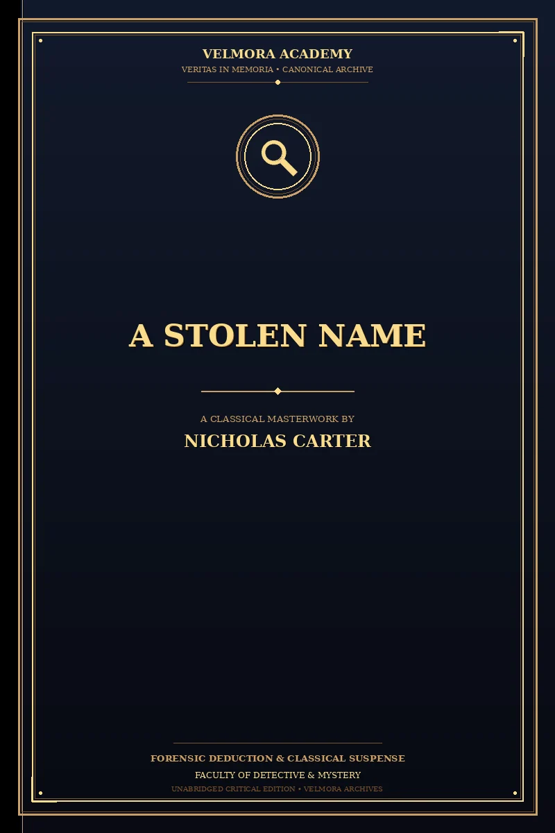 A Stolen Name