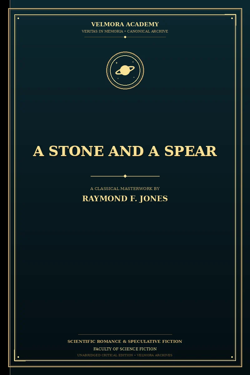 Cover of A Stone and a Spear