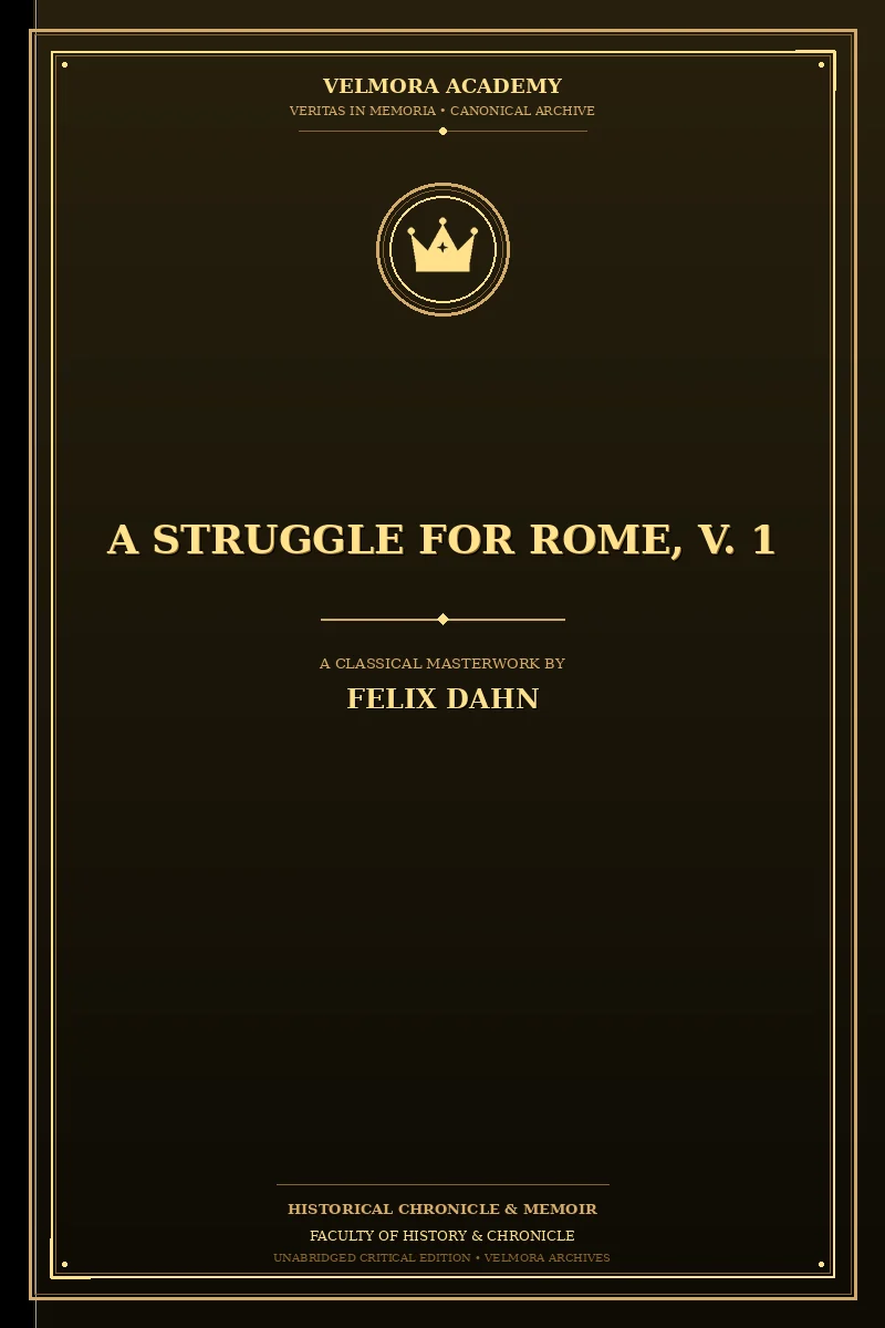 A Struggle for Rome, V. 1