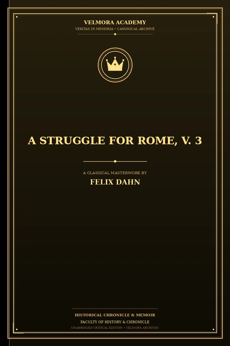 A Struggle for Rome, V. 3