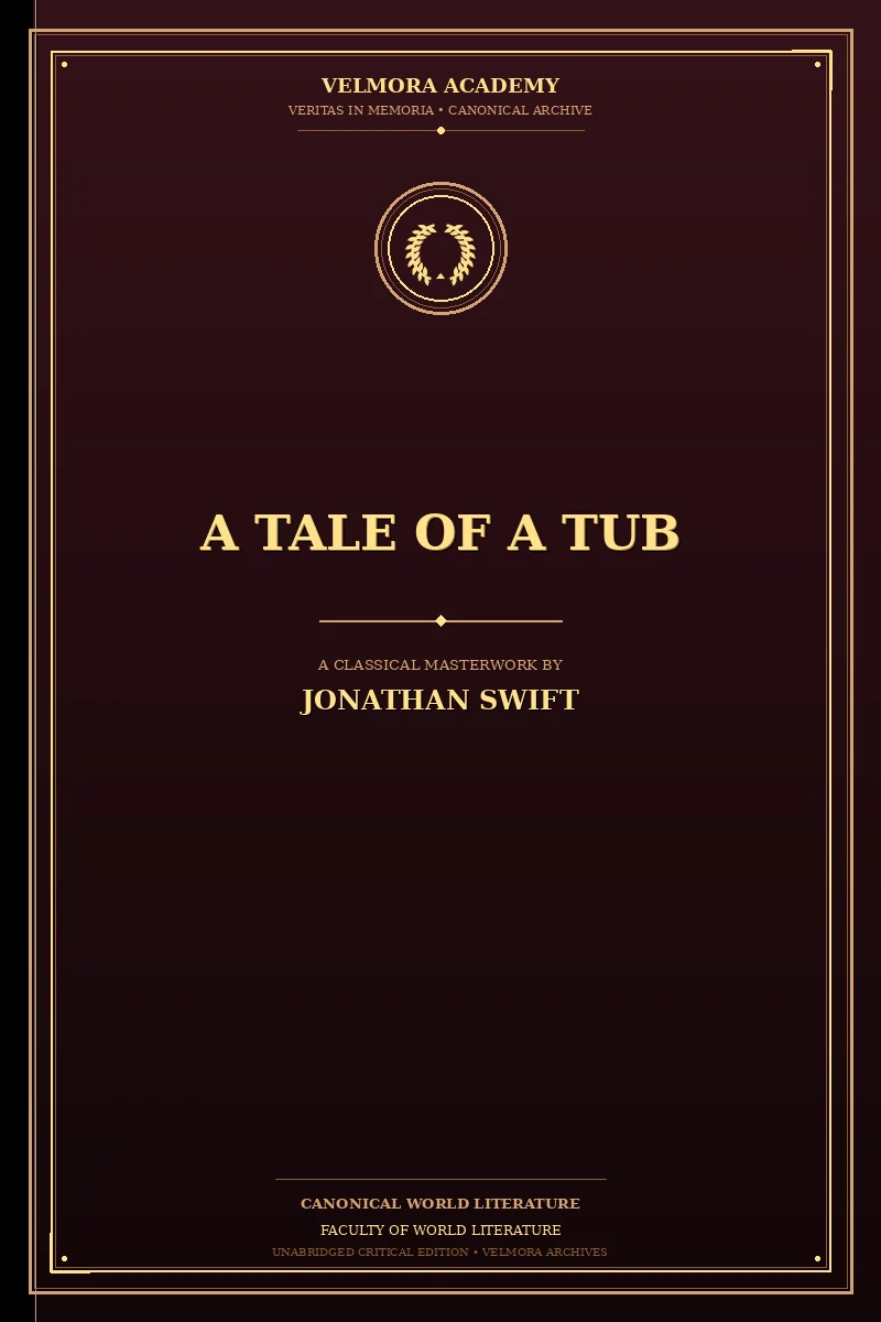 Cover of A Tale of a Tub
