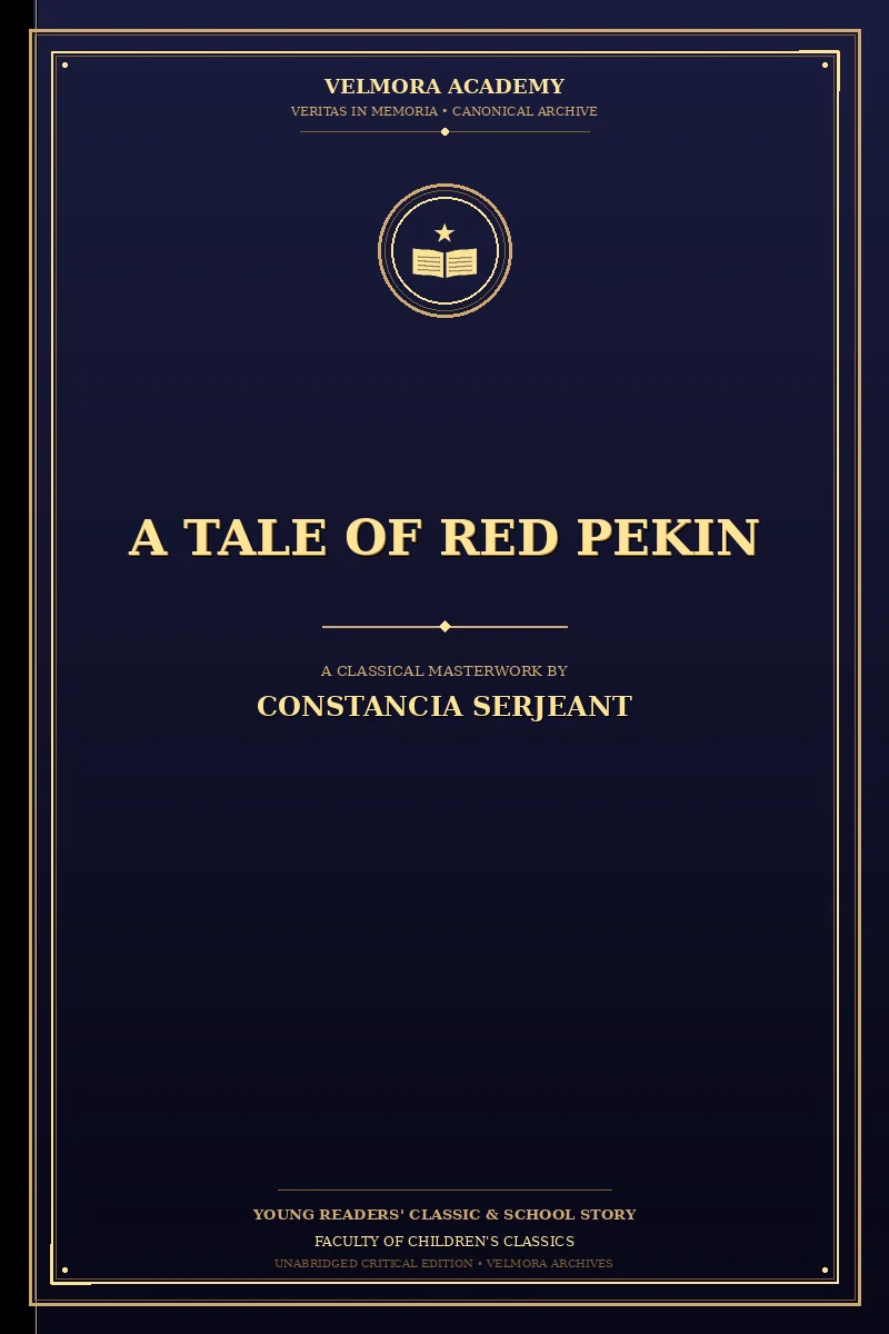 Cover of A Tale of Red Pekin
