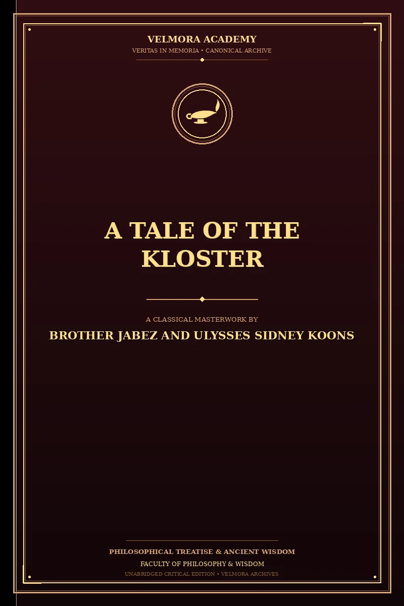 Cover of A Tale of the Kloster