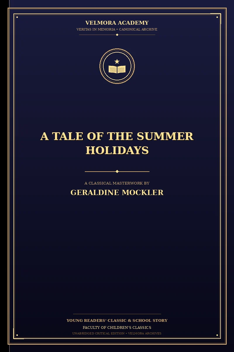 Cover of A Tale of the Summer Holidays