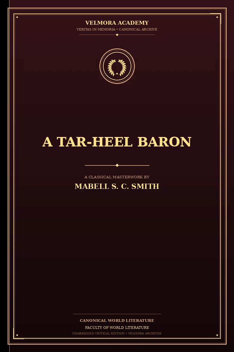Cover of A Tar-Heel Baron