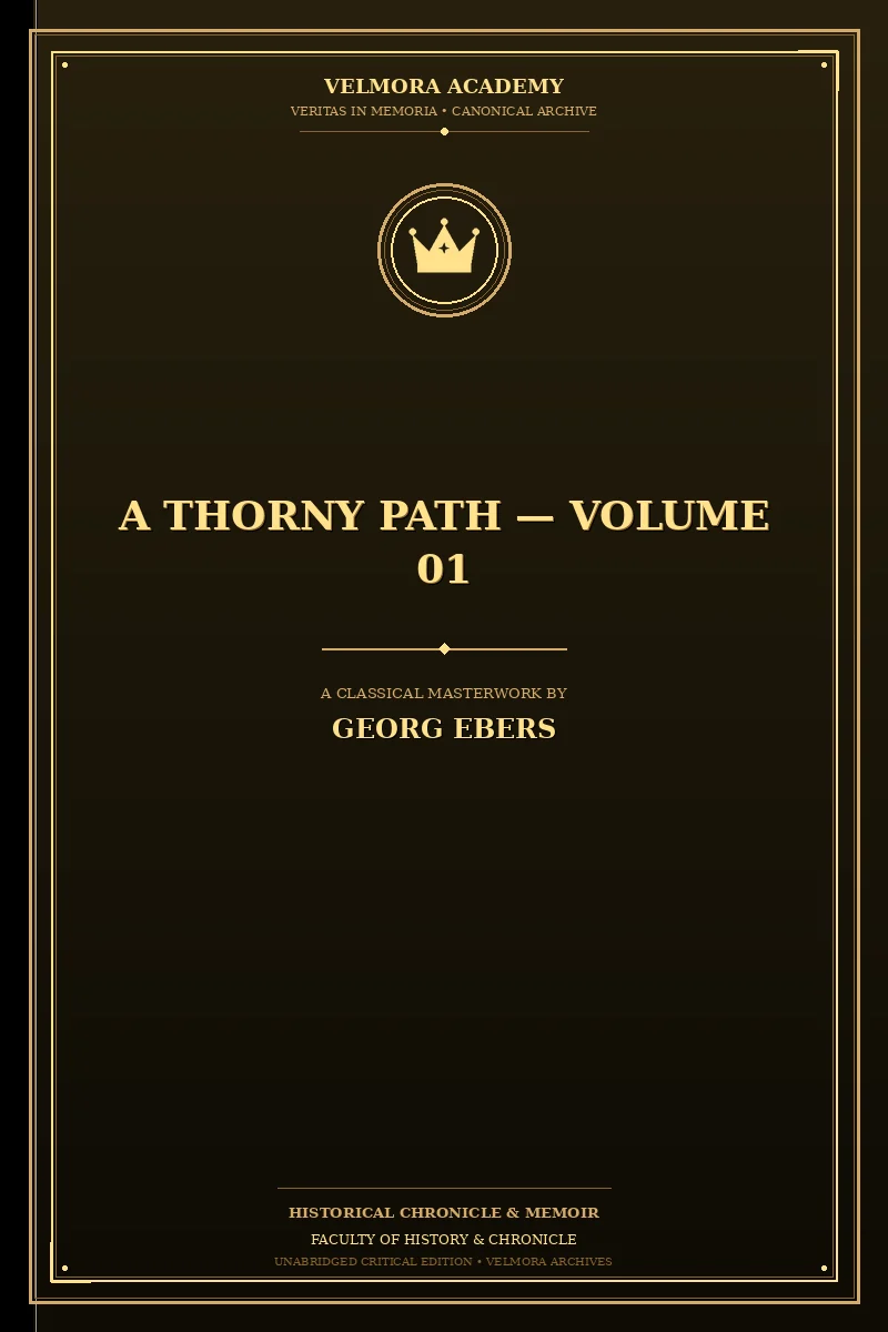 Cover of A Thorny Path — Volume 01