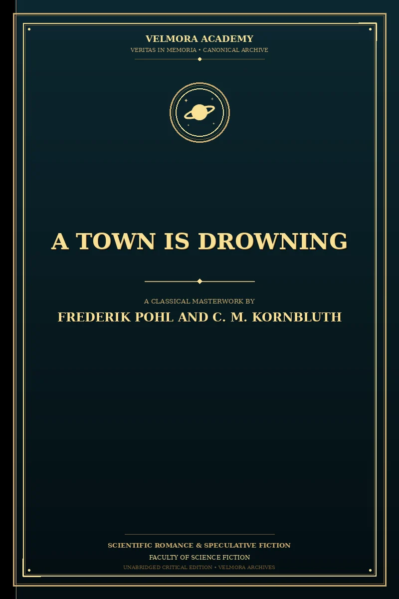 Cover of A Town Is Drowning