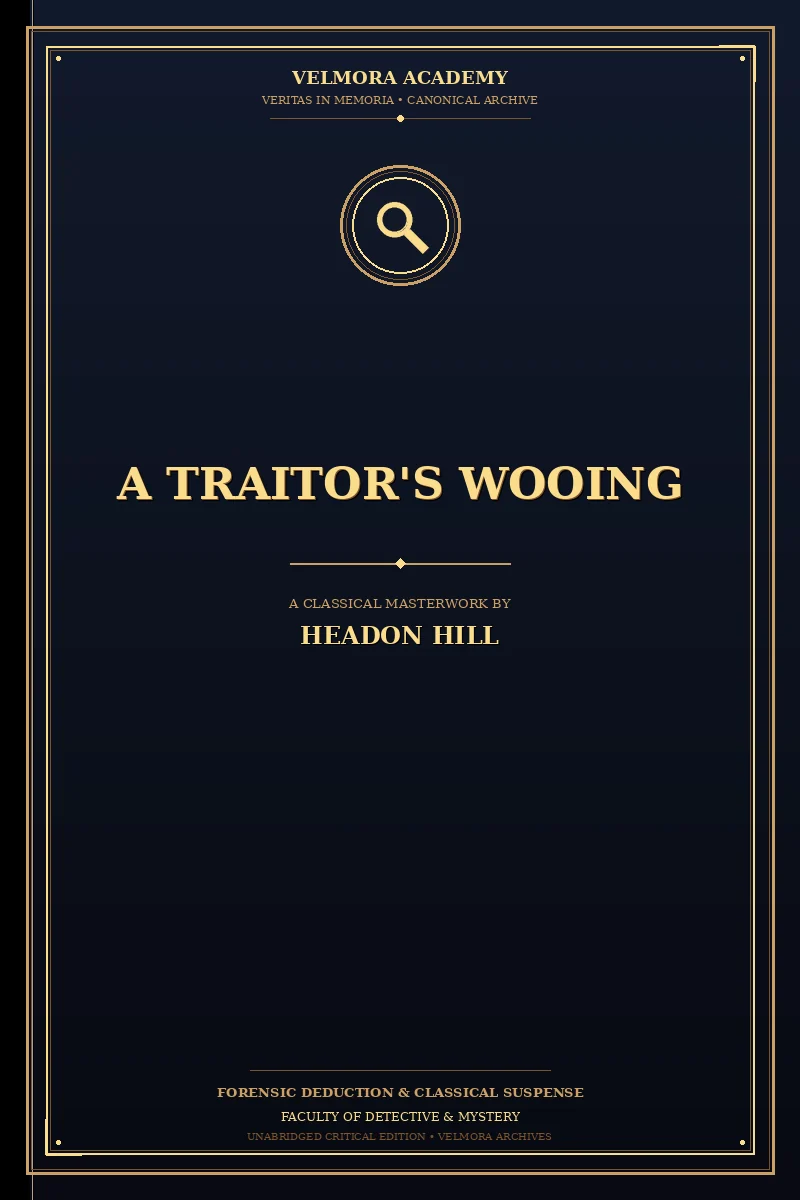 A Traitor's Wooing