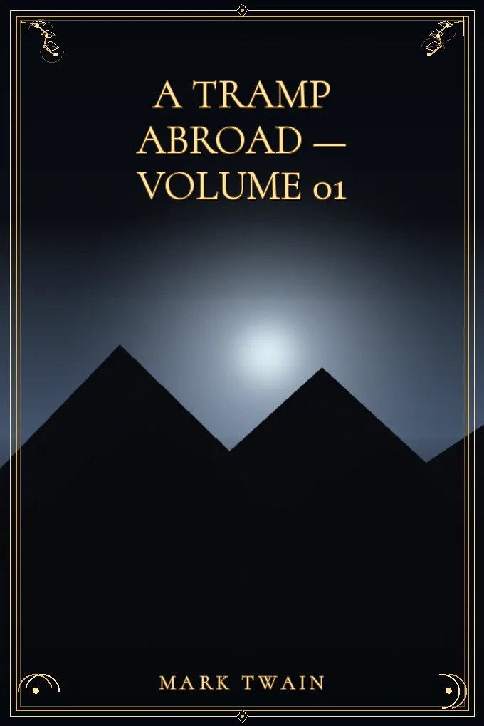 Cover of A Tramp Abroad — Volume 01