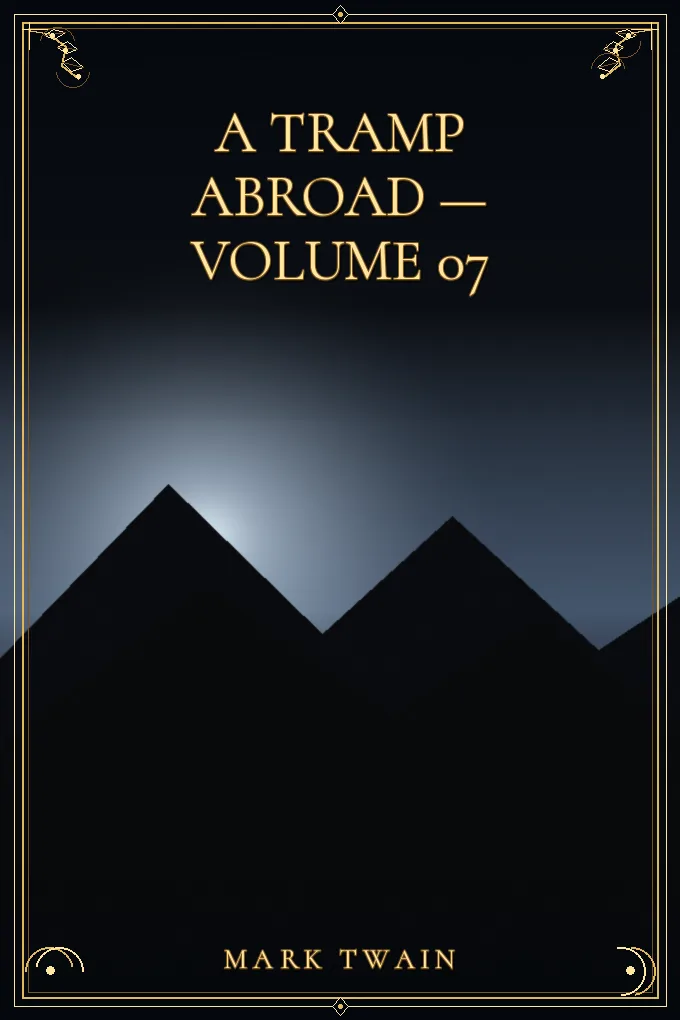 Cover of A Tramp Abroad — Volume 07