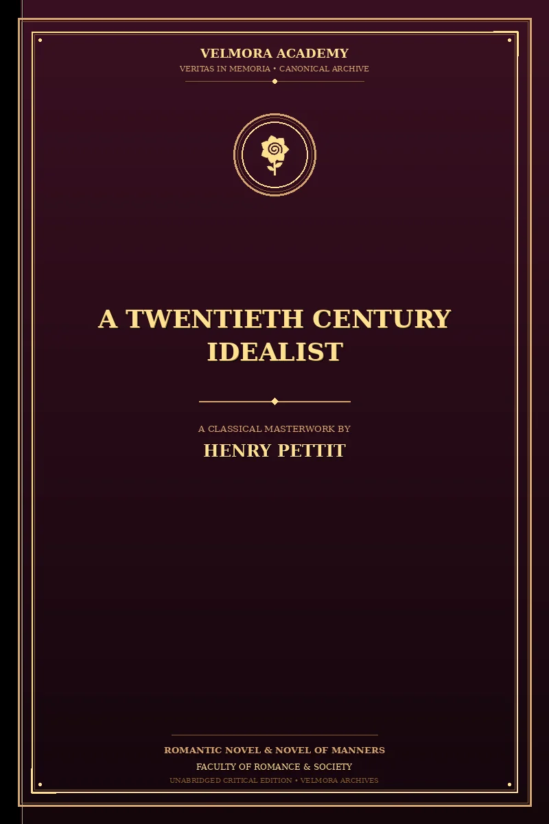 A Twentieth Century Idealist
