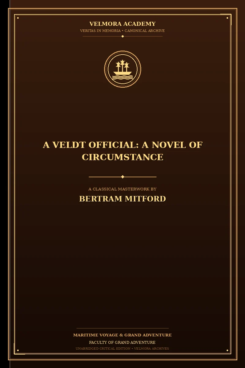 A Veldt Official: A Novel of Circumstance