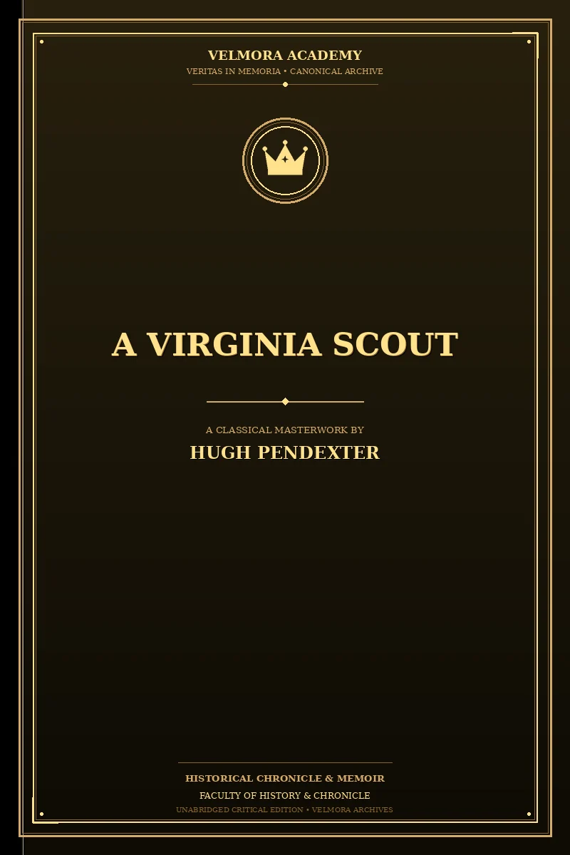 Cover of A Virginia Scout